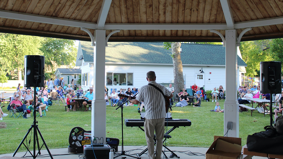 Concert at Phil's Beach